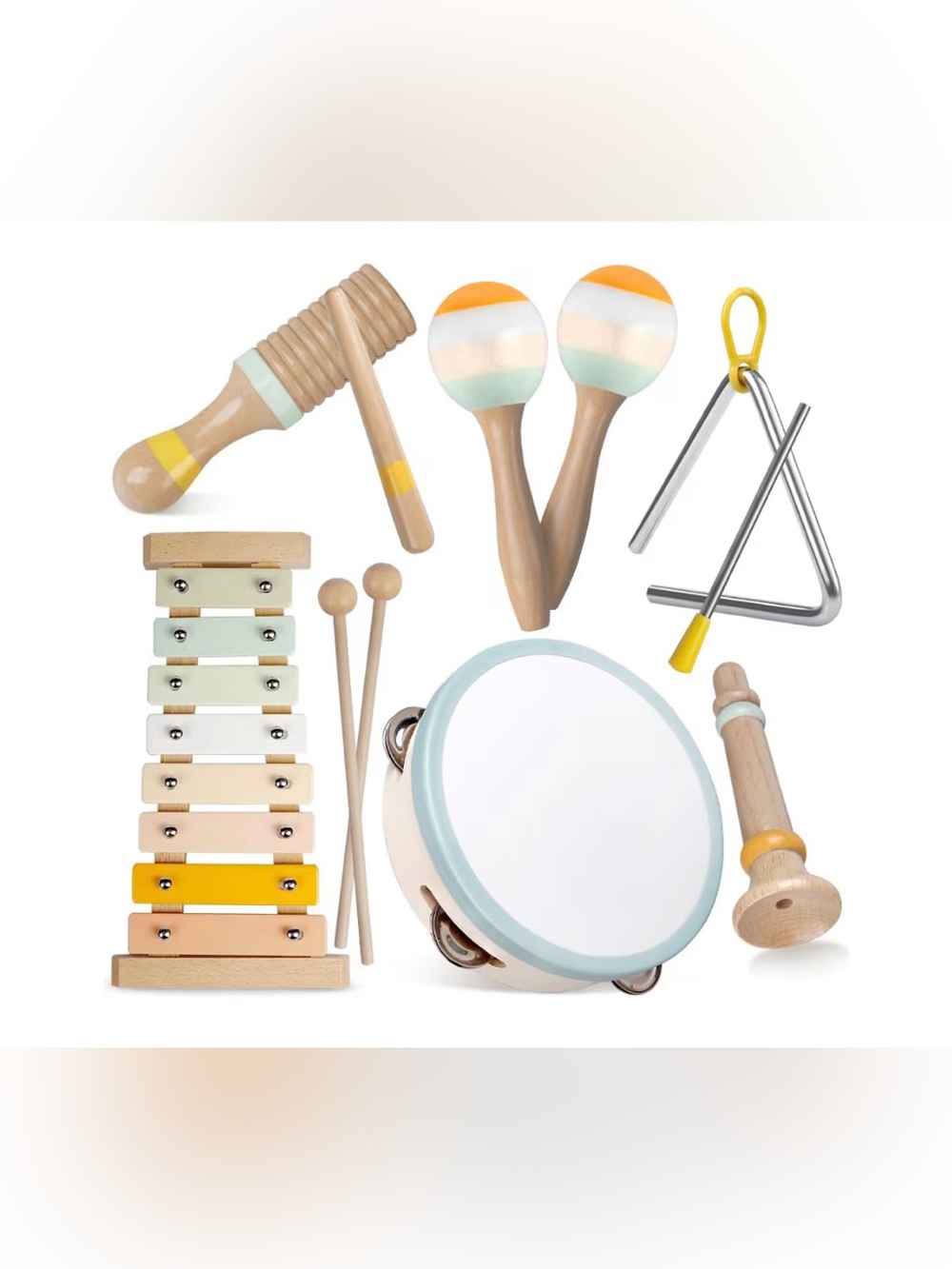 Baby Montessori Wooden Music Toys